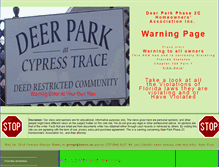 Tablet Screenshot of deer-park.2wsinc.net